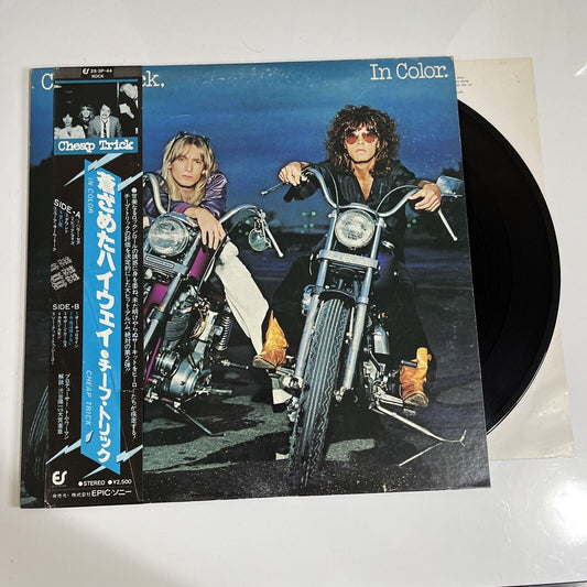 Cheap Trick – In Color LP 1978 Vinyl Record Obi Epic 25-3P-44