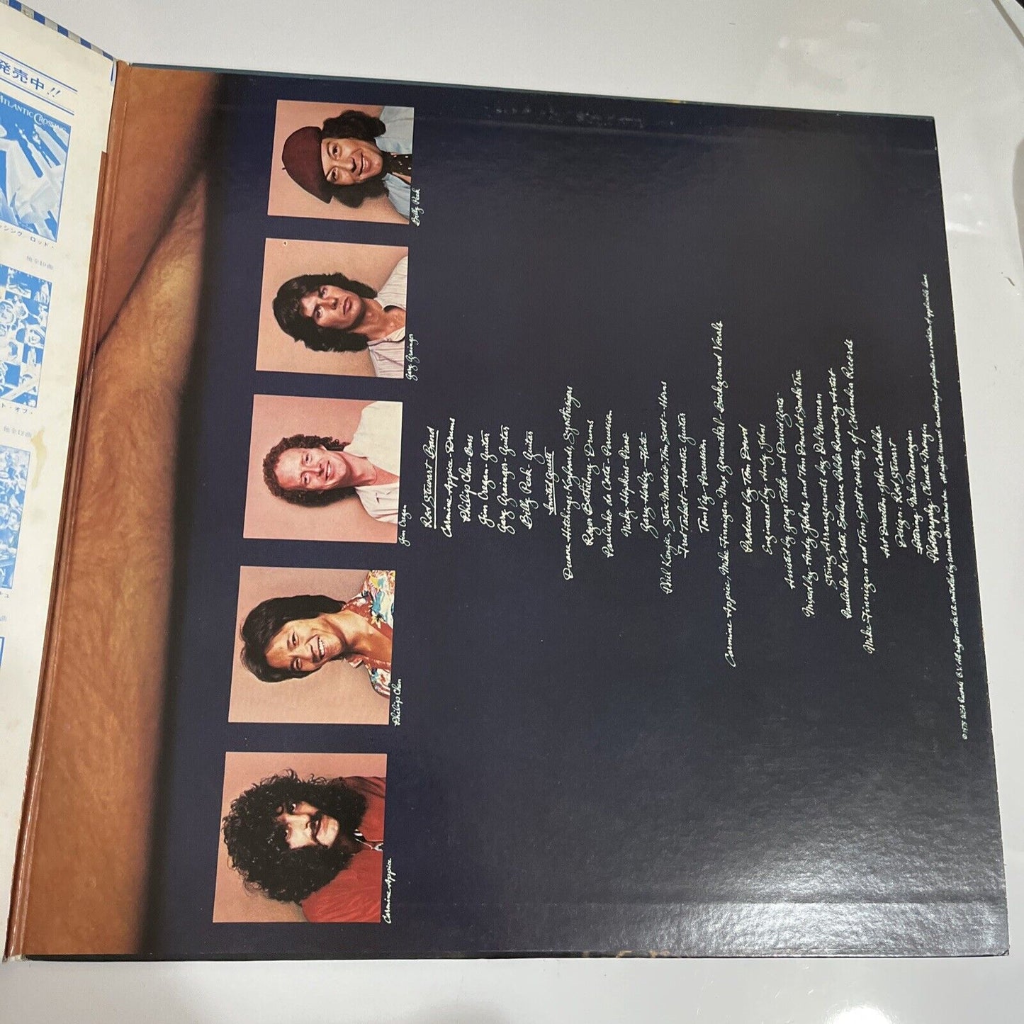 Rod Stewart – Blondes Have More Fun 1978 LP Vinyl Record Gatefold Obi P-10602W