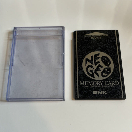 SNK Neo Geo Memory Card with Case  NEO-IC8