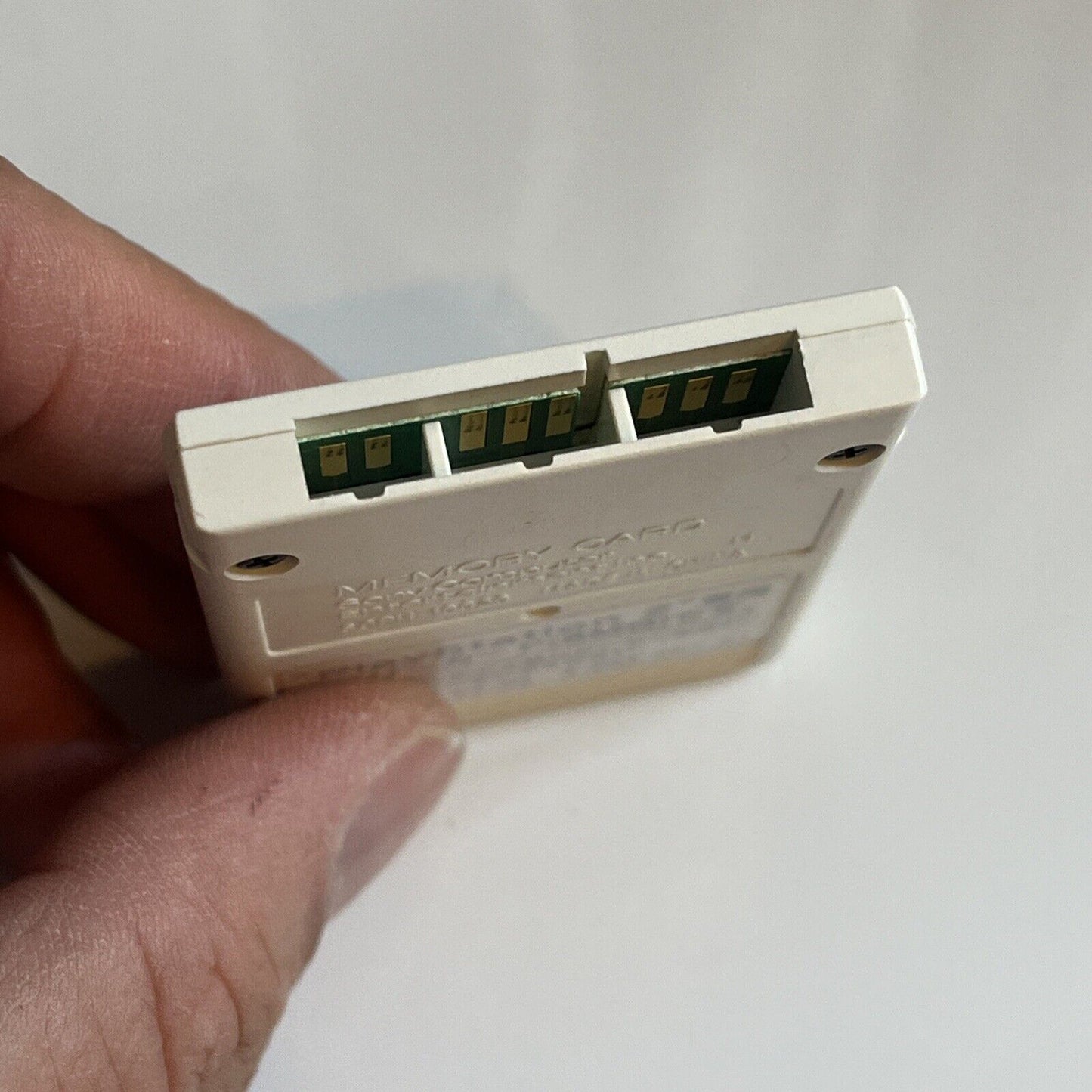 Genuine Official Sony PlayStation PS2 8 MB Memory Card White