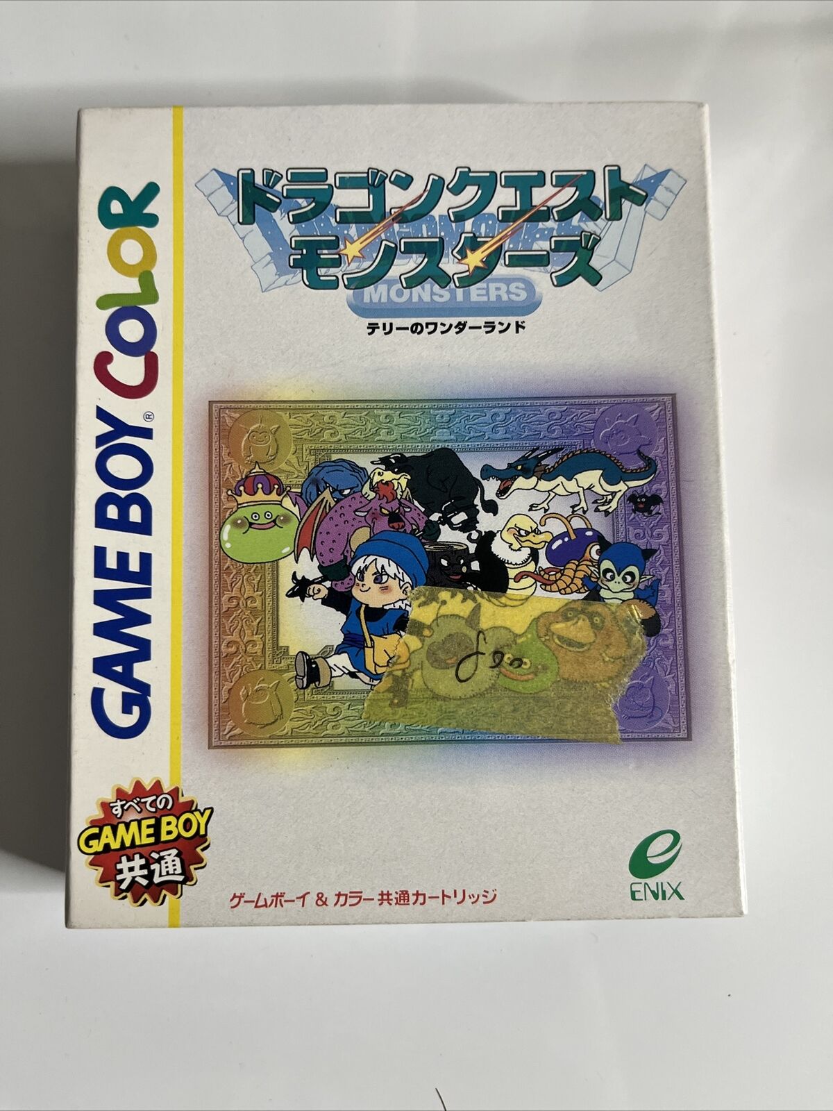 Dragon Warrior Monsters GBC Nintendo Game Boy Color JAPAN Game 1998 Complete