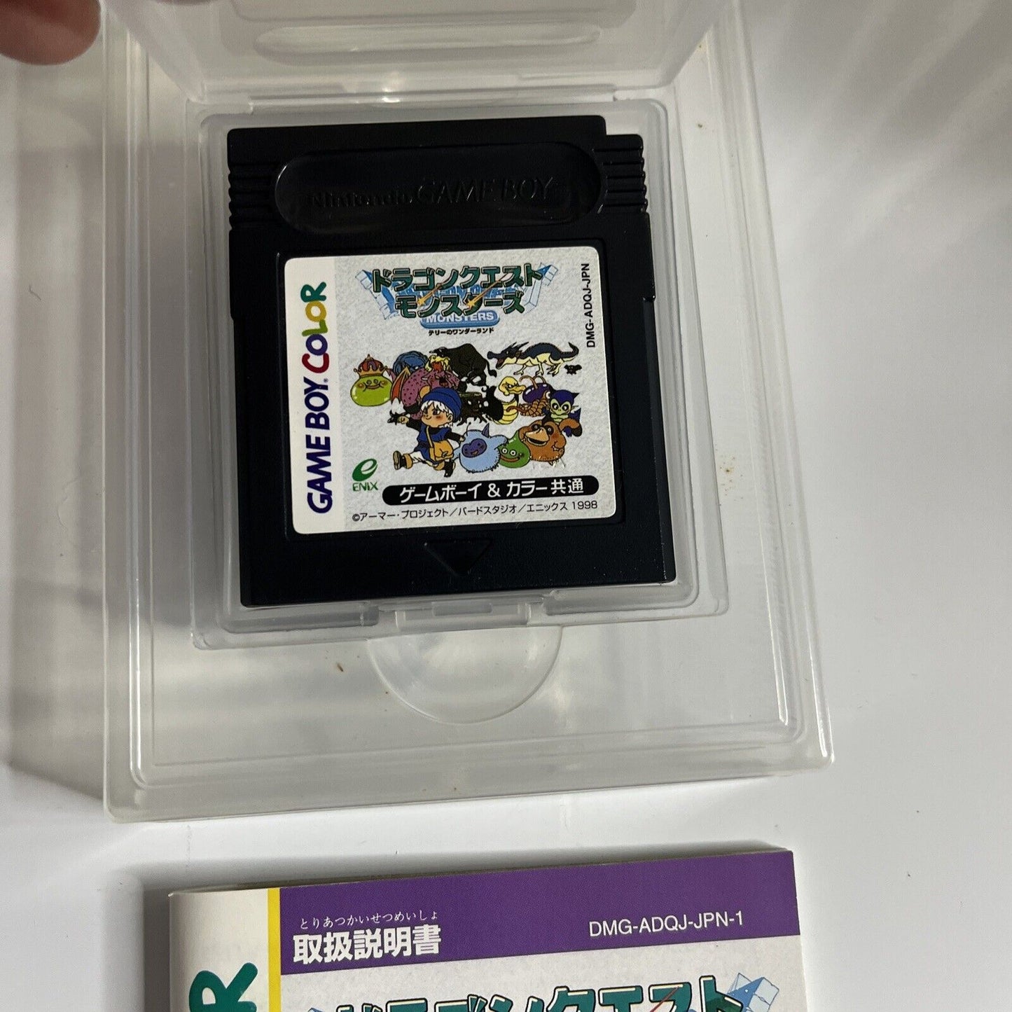 Dragon Warrior Monsters GBC Nintendo Game Boy Color JAPAN Game 1998 Complete