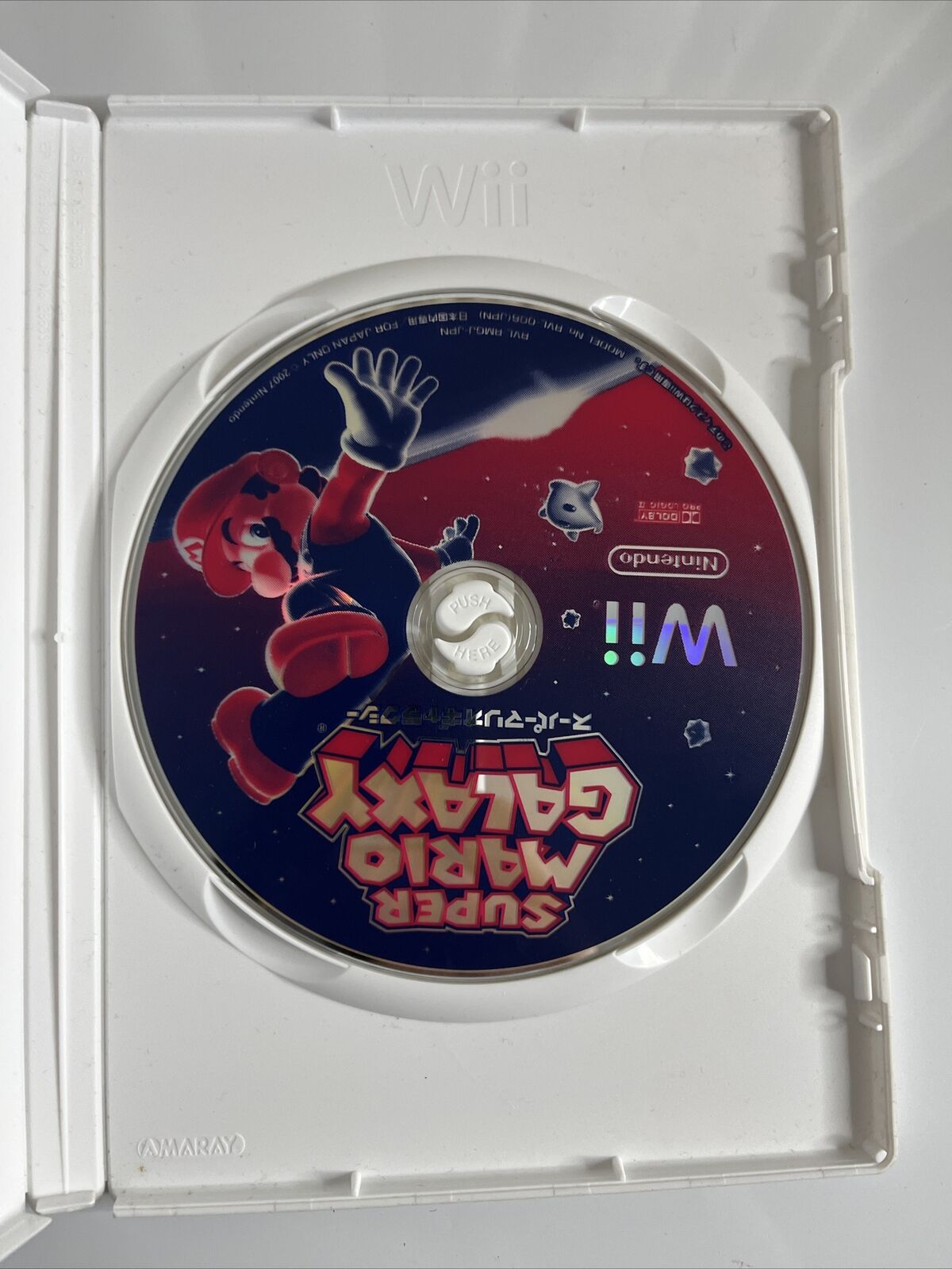 Super Mario Galaxy Nintendo Wii NTSC-J Japanese Game