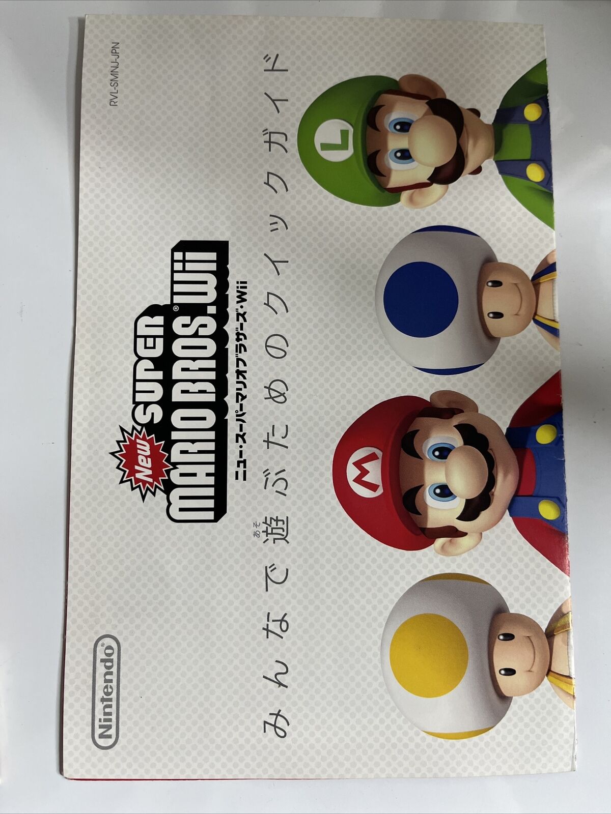 New Super Mario Bros Wii Nintendo Wii NTSC-J Japanese Game Complete