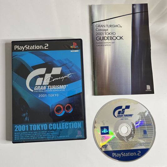 Gran Turismo Concept 2001 Tokyo PS2 Sony PlayStation NTSC-J JAPAN Game Complete