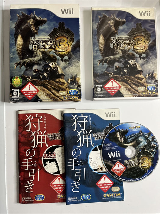 Monster Hunter 3 Tri  Nintendo Wii NTSC-J JAPAN Game Complete