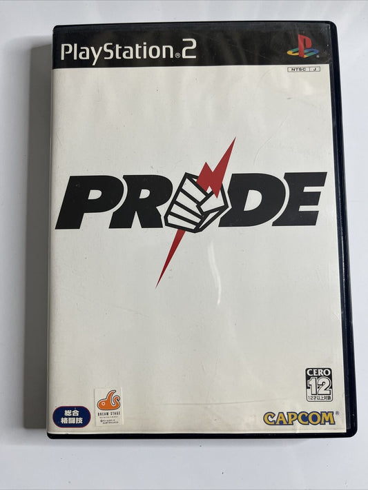 Pride  PS2 Sony PlayStation NTSC-J JAPAN Fighting MMA Capcom Game