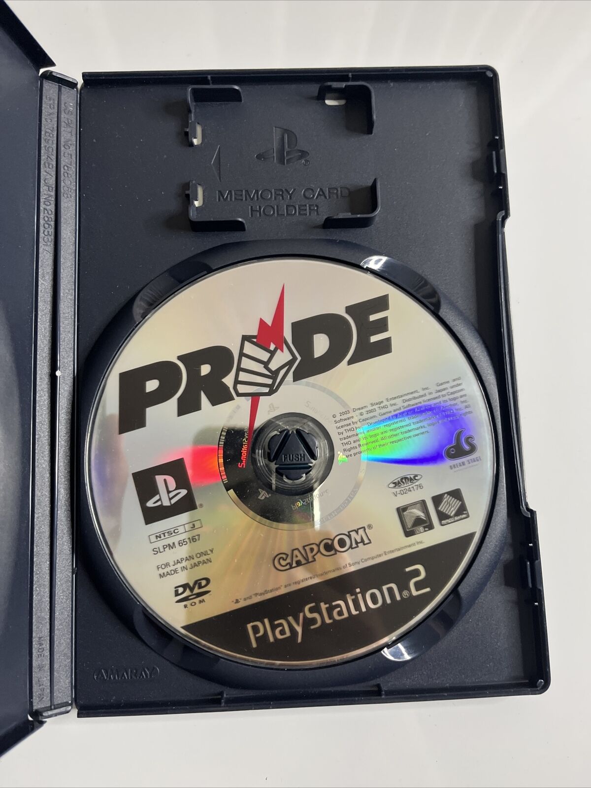 Pride PS2 Sony PlayStation NTSC-J JAPAN Fighting MMA Capcom Game