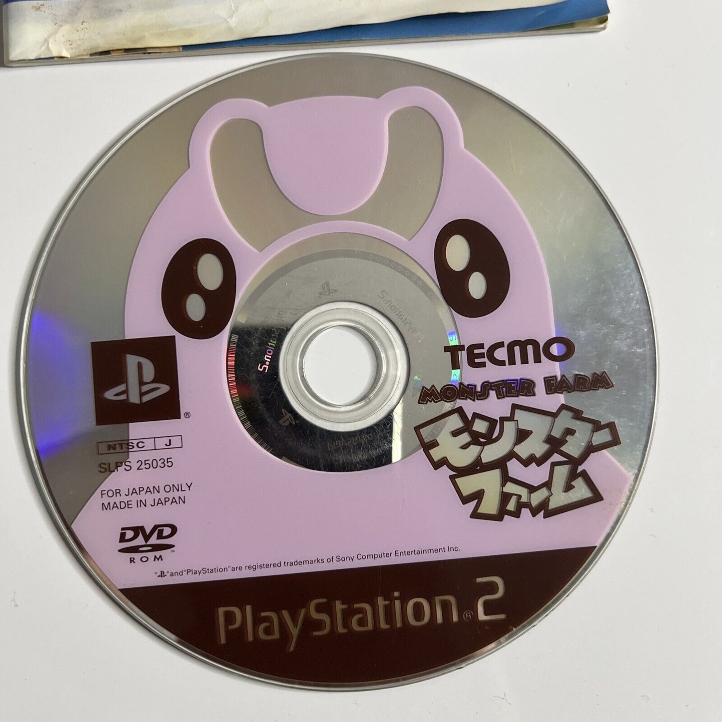 Monster Farm PS2 Sony PlayStation NTSC-J JAPAN Game 2001 Bredding Complete