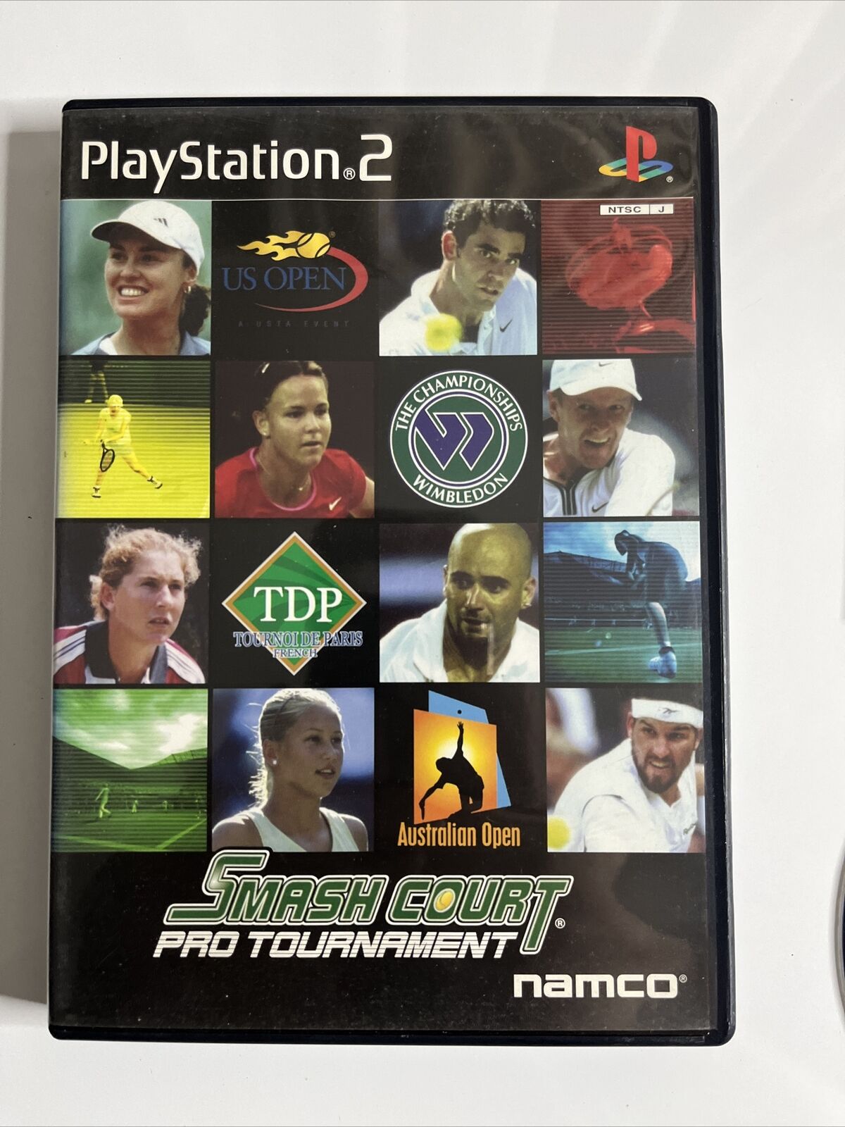Smash Court Pro Tournament PS2 Sony PlayStation NTSC-J JAPAN Tennis Complete