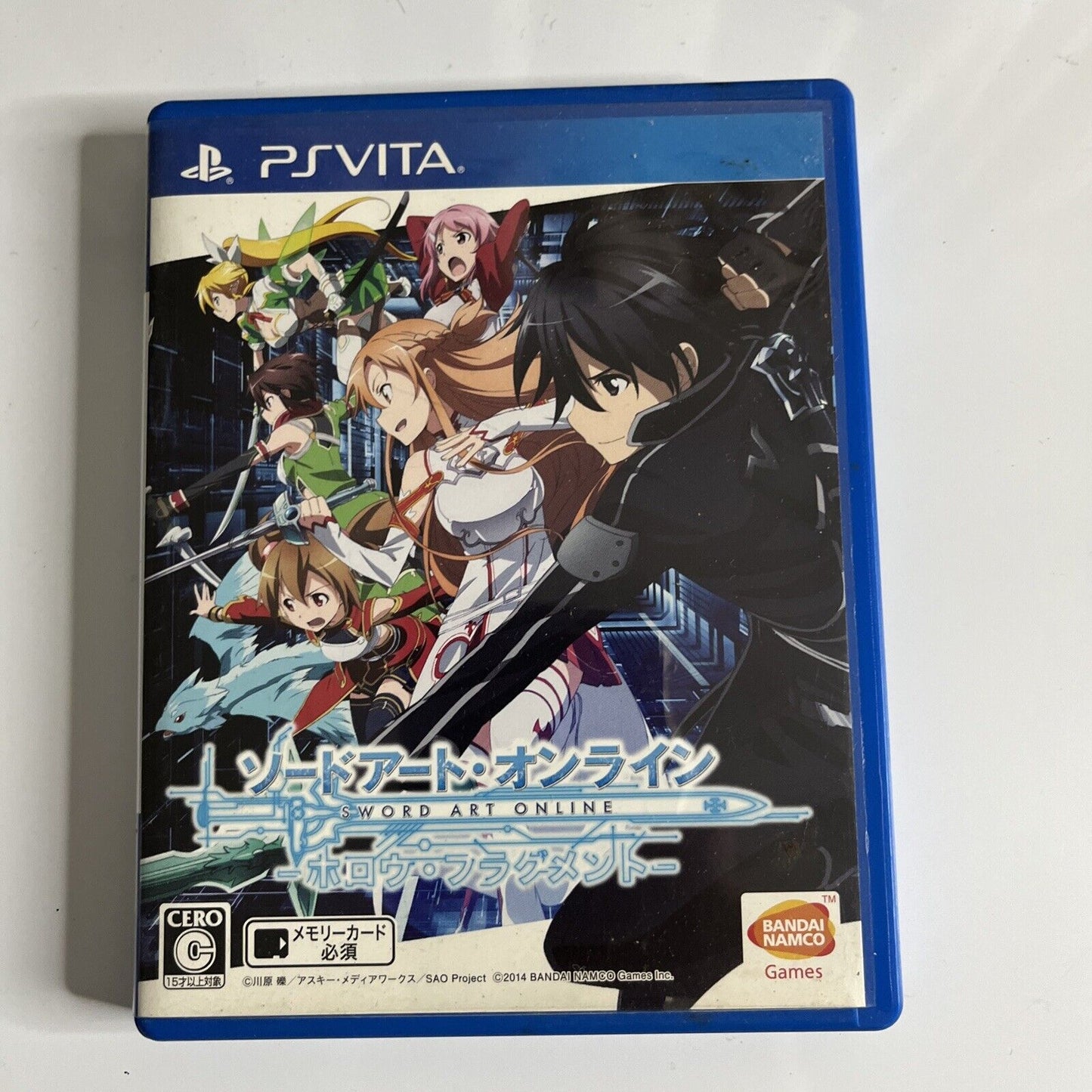 Japan Sword Art Online: Hollow Fragment Sony PS Vita PlayStation JAPAN Complete