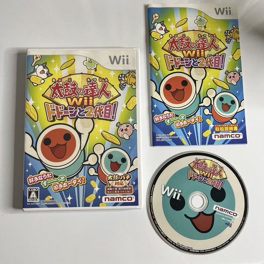 Taiko no Tatsujin  Nintendo Wii NTSC-J JAPAN Game Complete