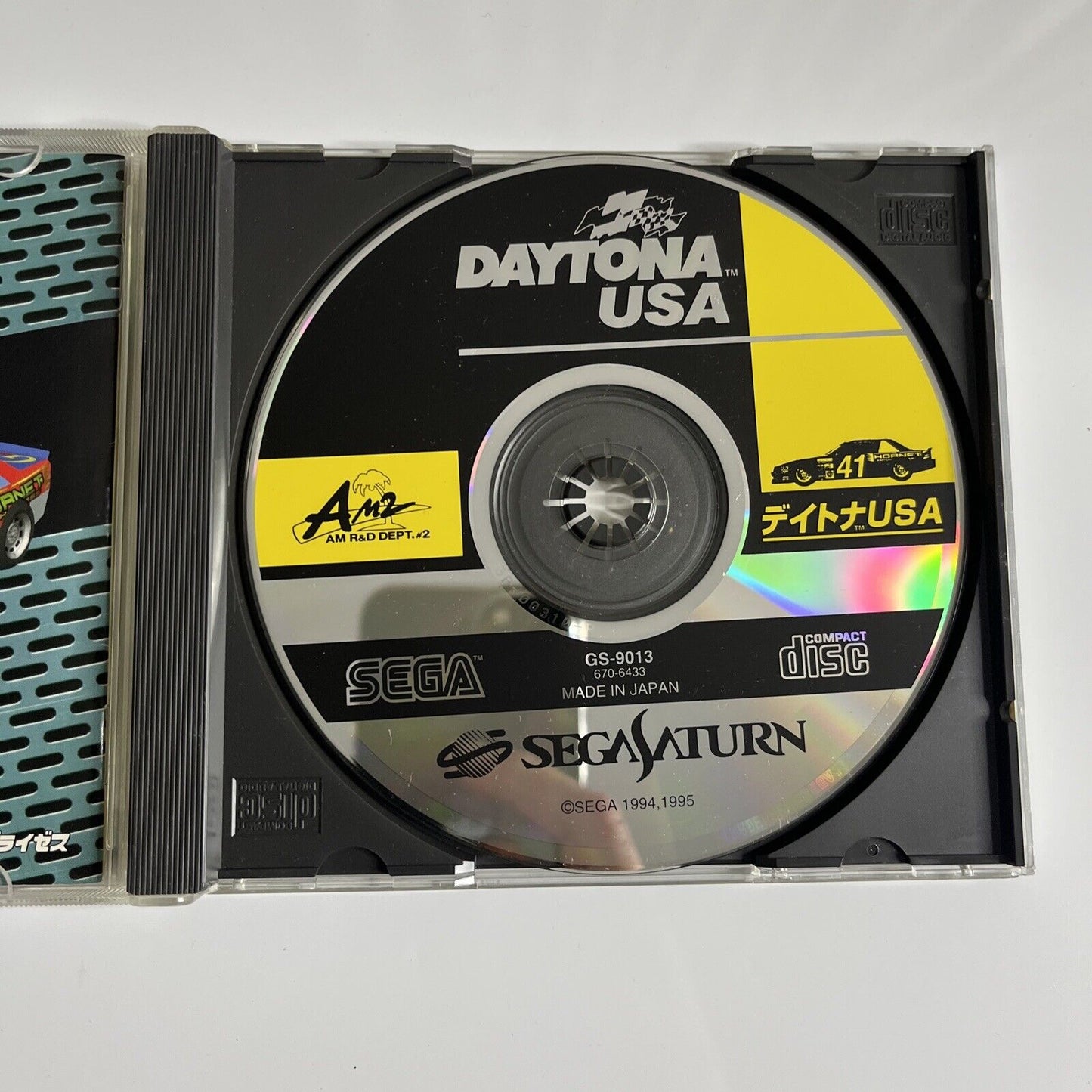 Daytona USA Sega Saturn SS NTSC-J JAPAN 1995 Car Racing Arcade Game