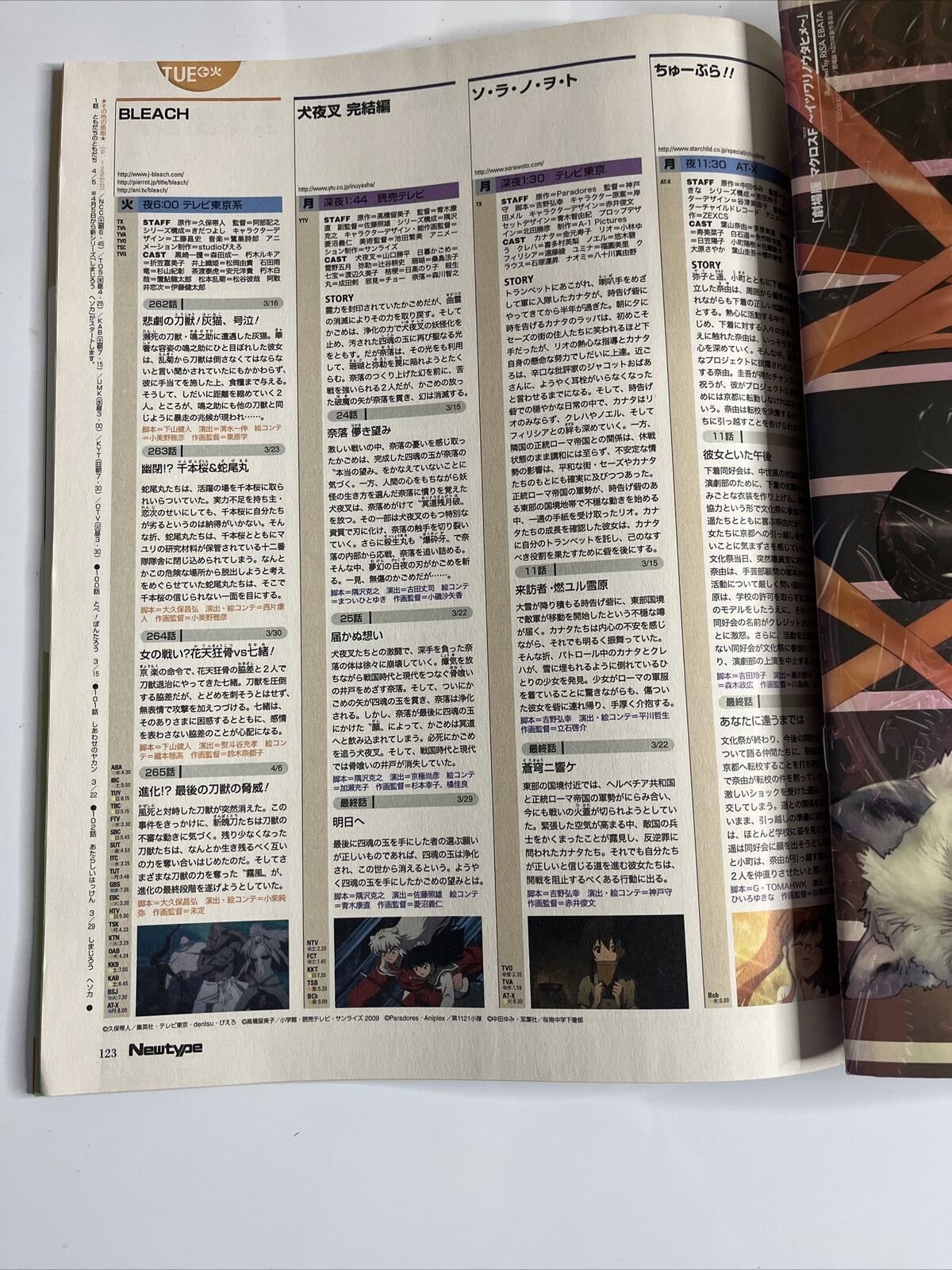 Newtype Magazine April 2010 Gundam UC Anime Characters Pinup Book Japanese Anime