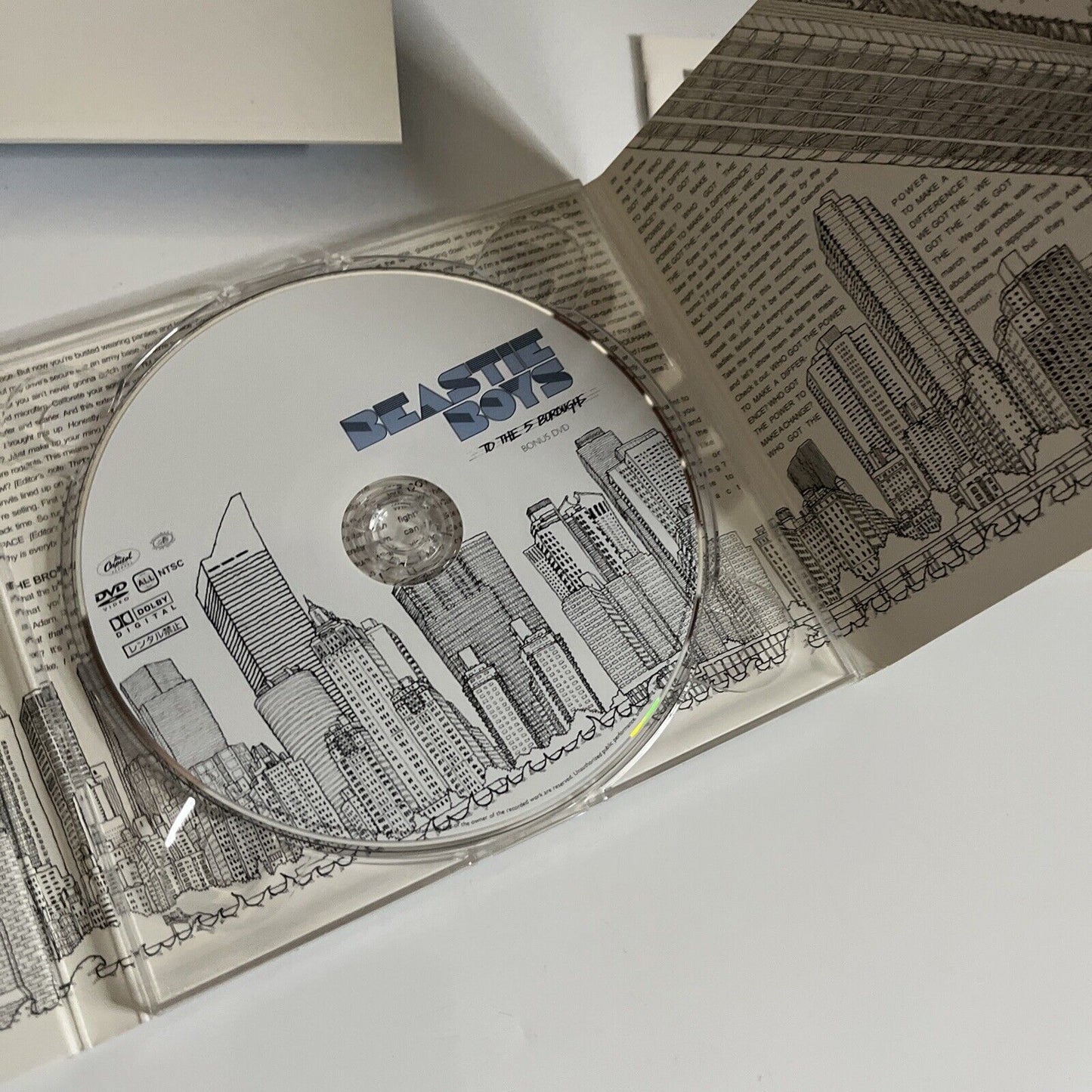 To the 5 Boroughs by Beastie Boys CD + DVD Japan Release Digipak TOCP-6635
