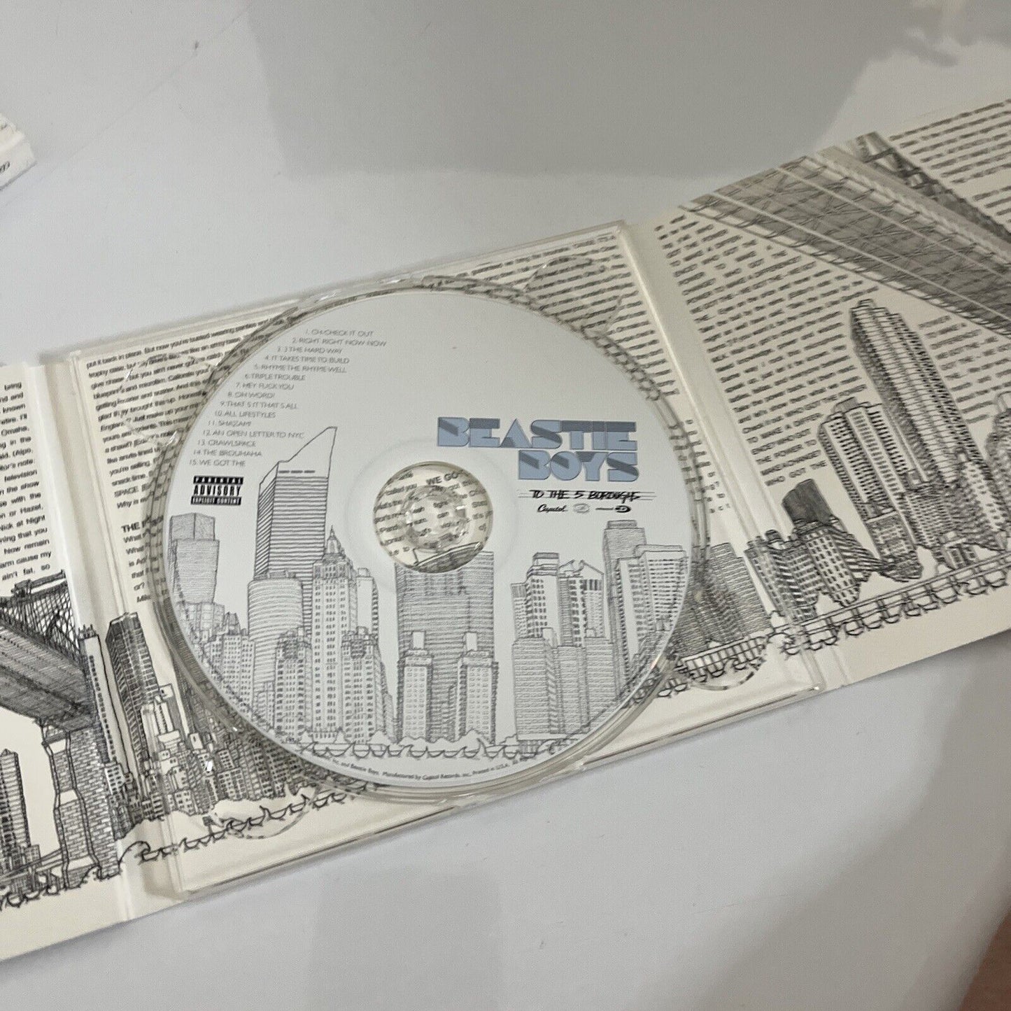 To the 5 Boroughs by Beastie Boys (CD Enhanced, 2004) Digipak with Slipcover