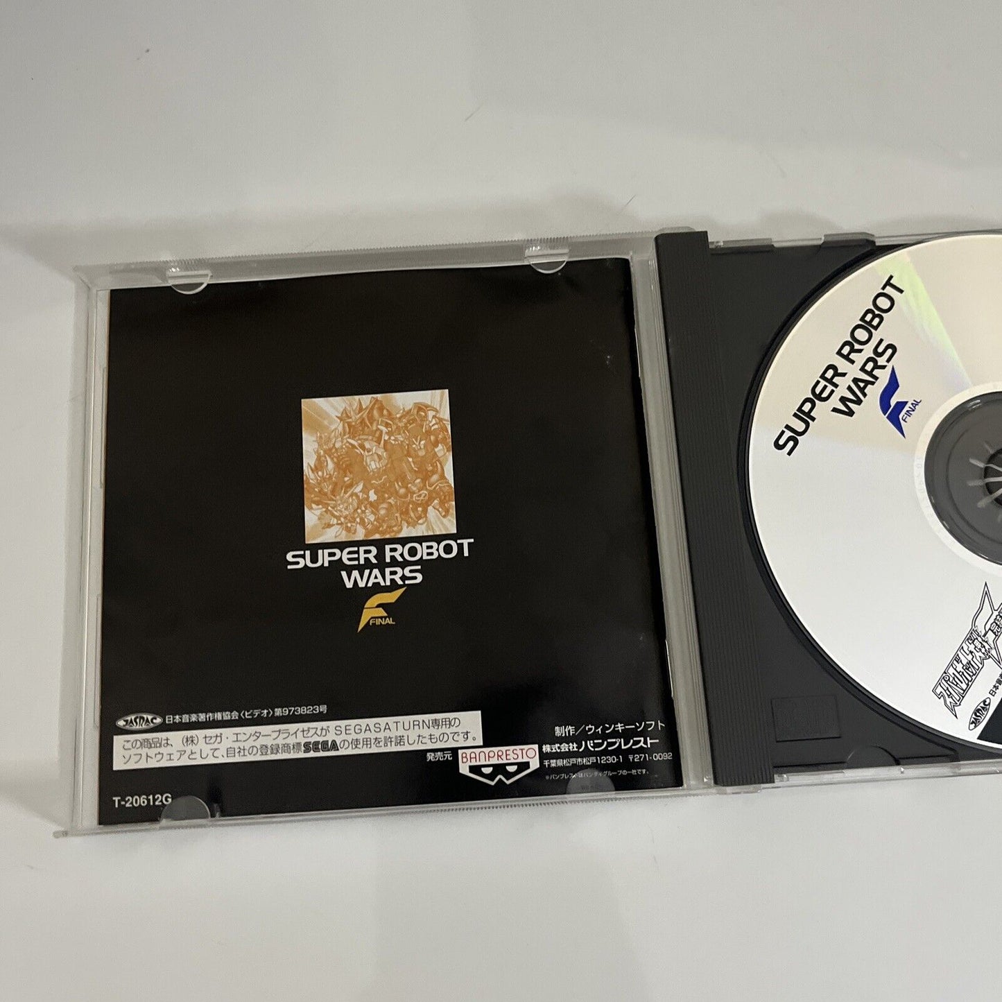 Super Robot Wars F Final Sega Saturn SS NTSC-J JAPAN 1998 Game