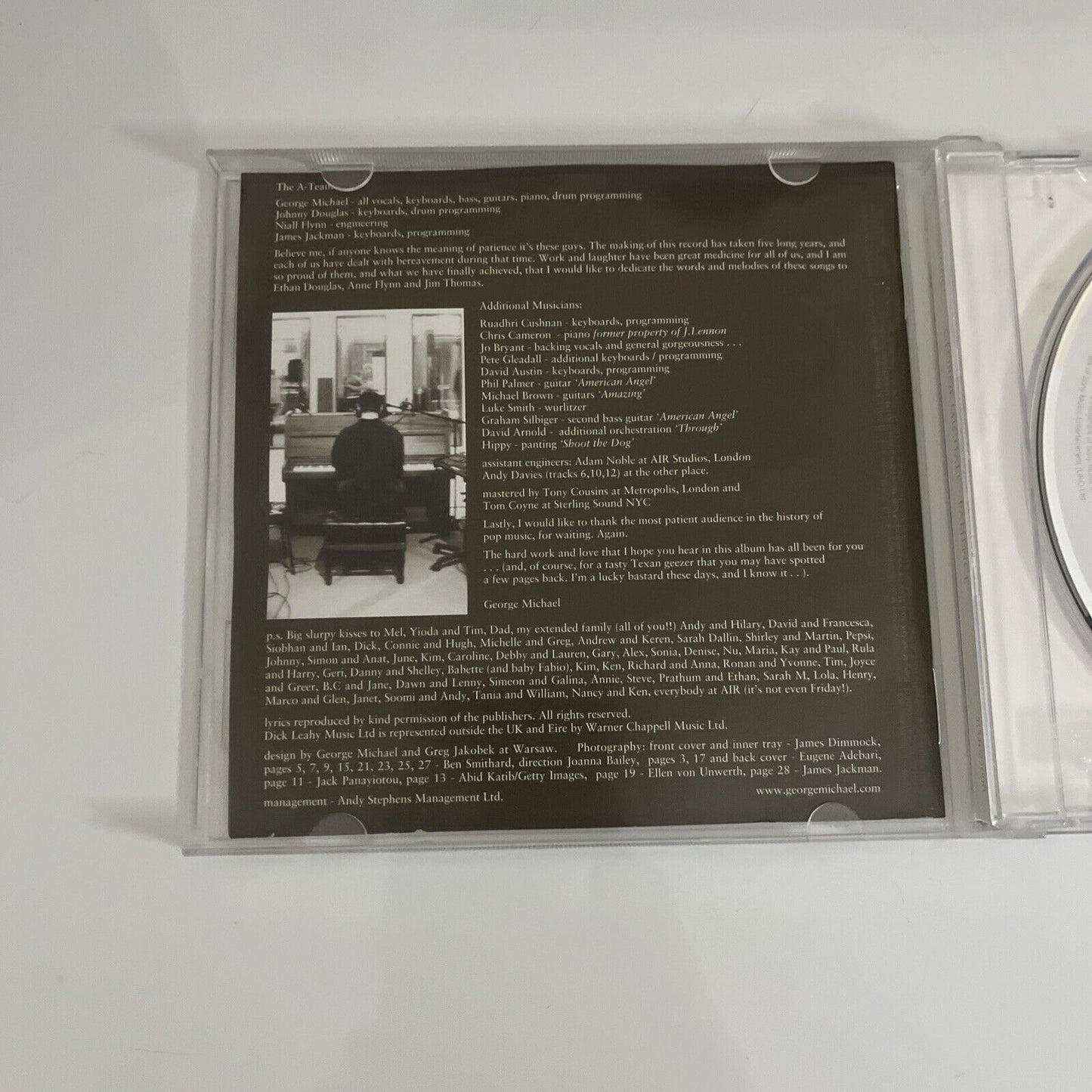 Patience by George Michael (CD, 2004, Epic)