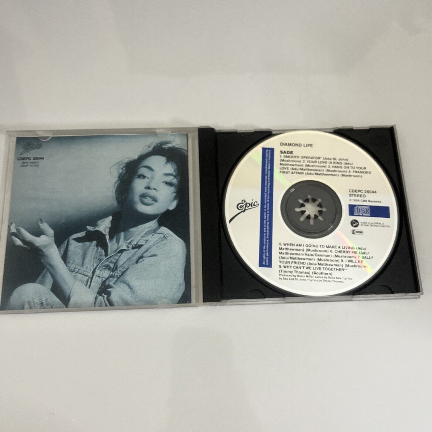 Sade – Diamond Life (CD, 1990) CDEPC 26044