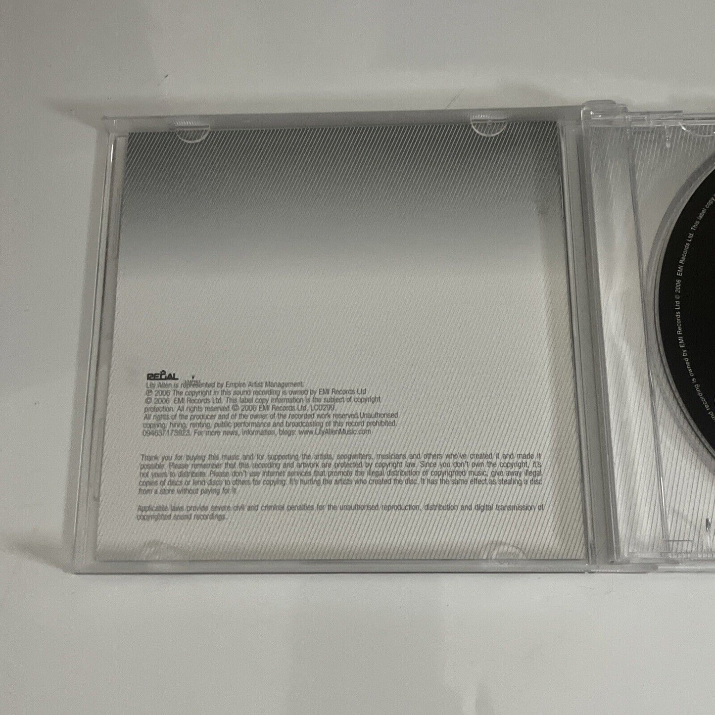 Alright, Still by Lily Allen (CD Enhanced, 2006)