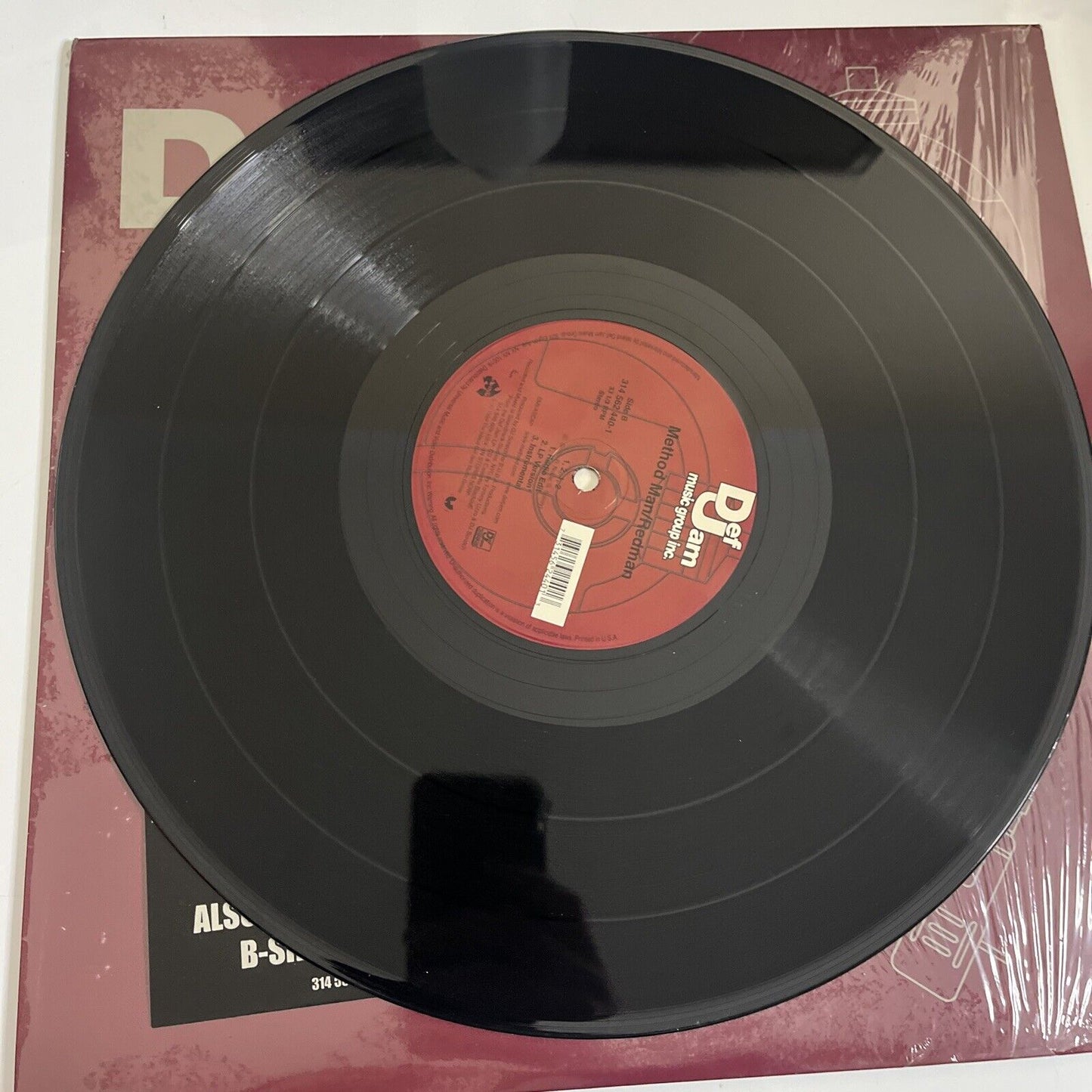 Da Rockwilder by Method Man 12" Vinyl Record 1999 Def Records