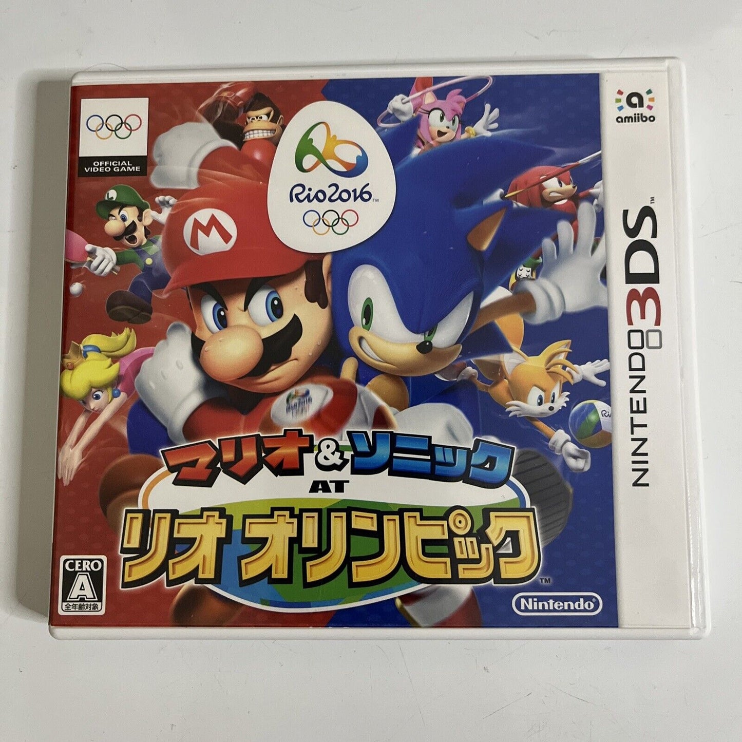 Mario & Sonic at the Rio 2016 Olympic Games 3DS Nintendo JAPAN Game