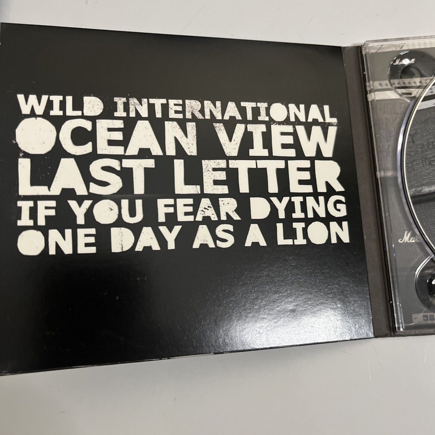 One Day As A Lion – One Day As A Lion (2008, CD, EP) Zach De La Rocha Digipak