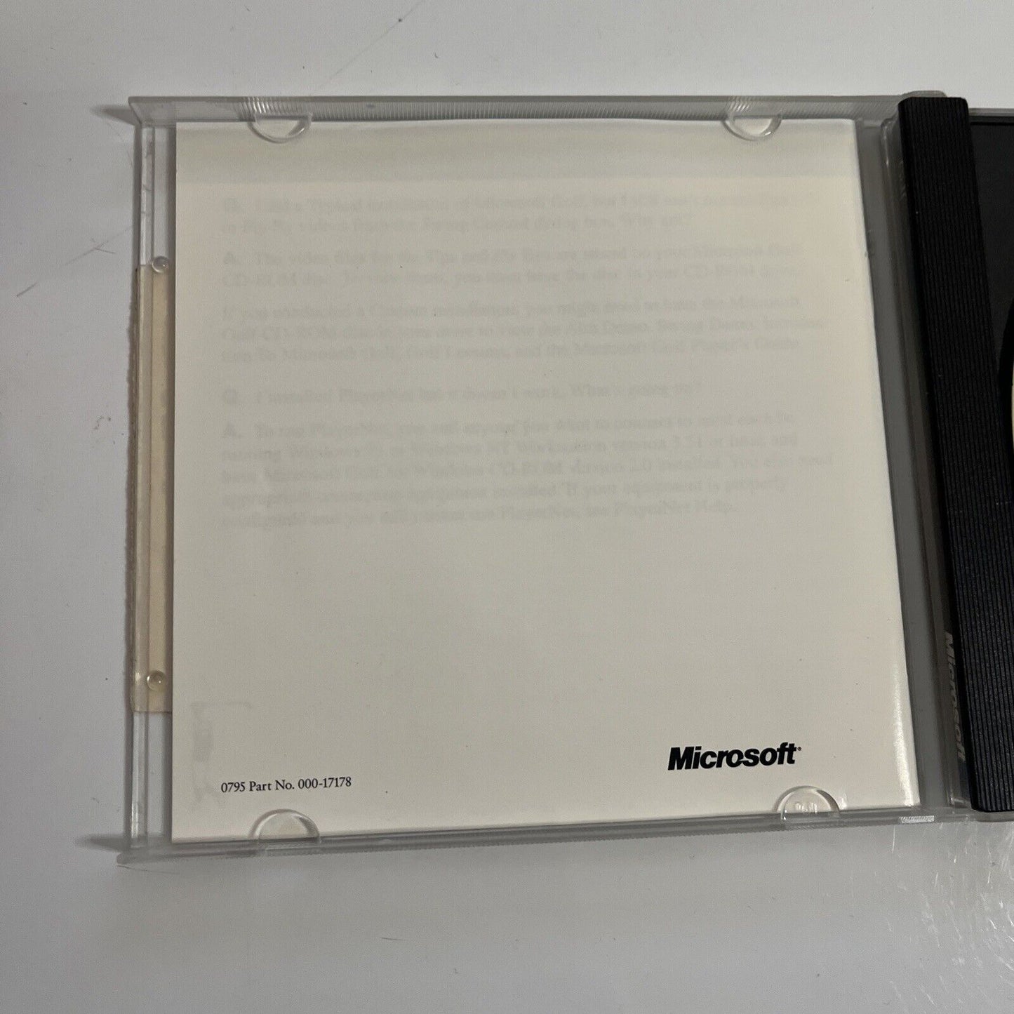 Microsoft Golf 2.0 for PC Windows 3.1 95 1995 Game