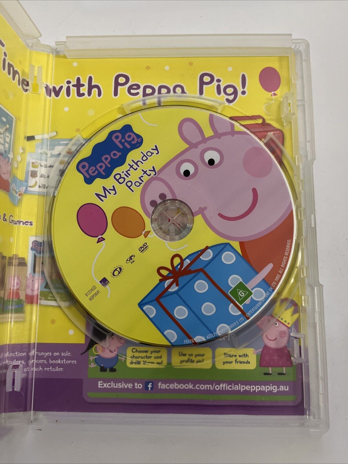 Peppa Pig My Birthday Party (DVD, 2014) Region 4