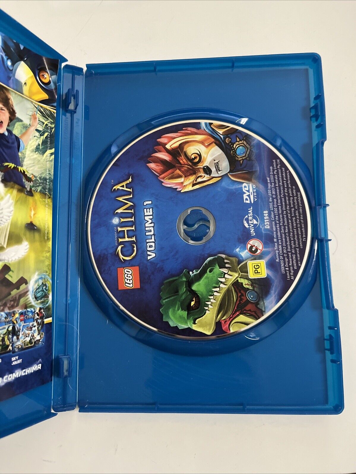 LEGO Legends of Chima : Vol 1 (DVD, 2013) Region 4
