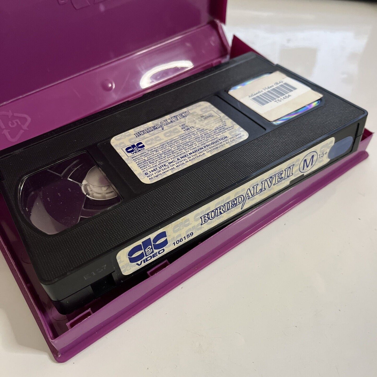 Buried Alive II VHS 1997 PAL Ally Sheedy, Stephen Caffrey, Tracey Needham