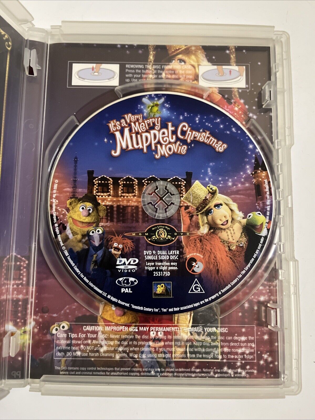 It's A Very Merry Muppet Christmas Movie (DVD, 2002) Joe Rogan Region 4