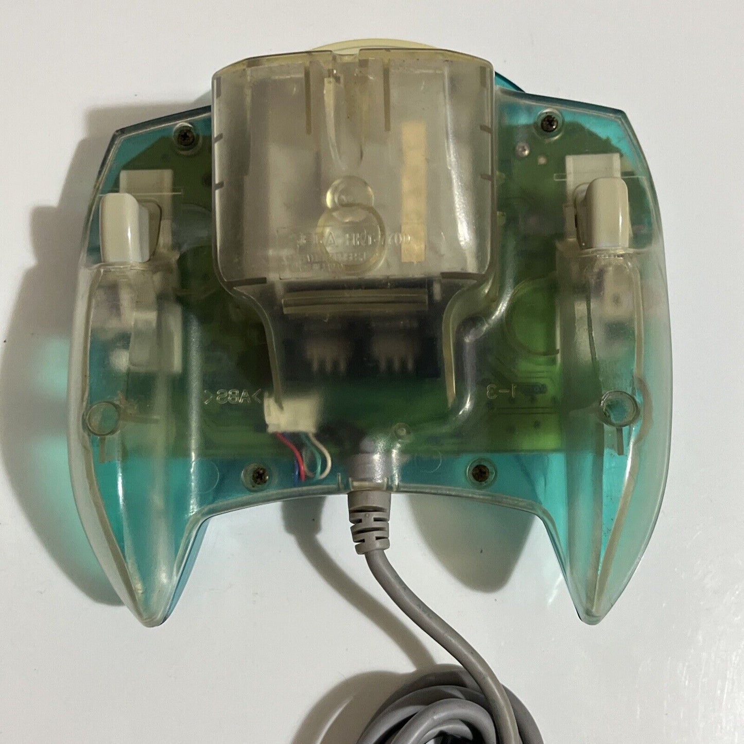 Official Genuine Sega Dreamcast Controller Aqua Transparent HKT-7700