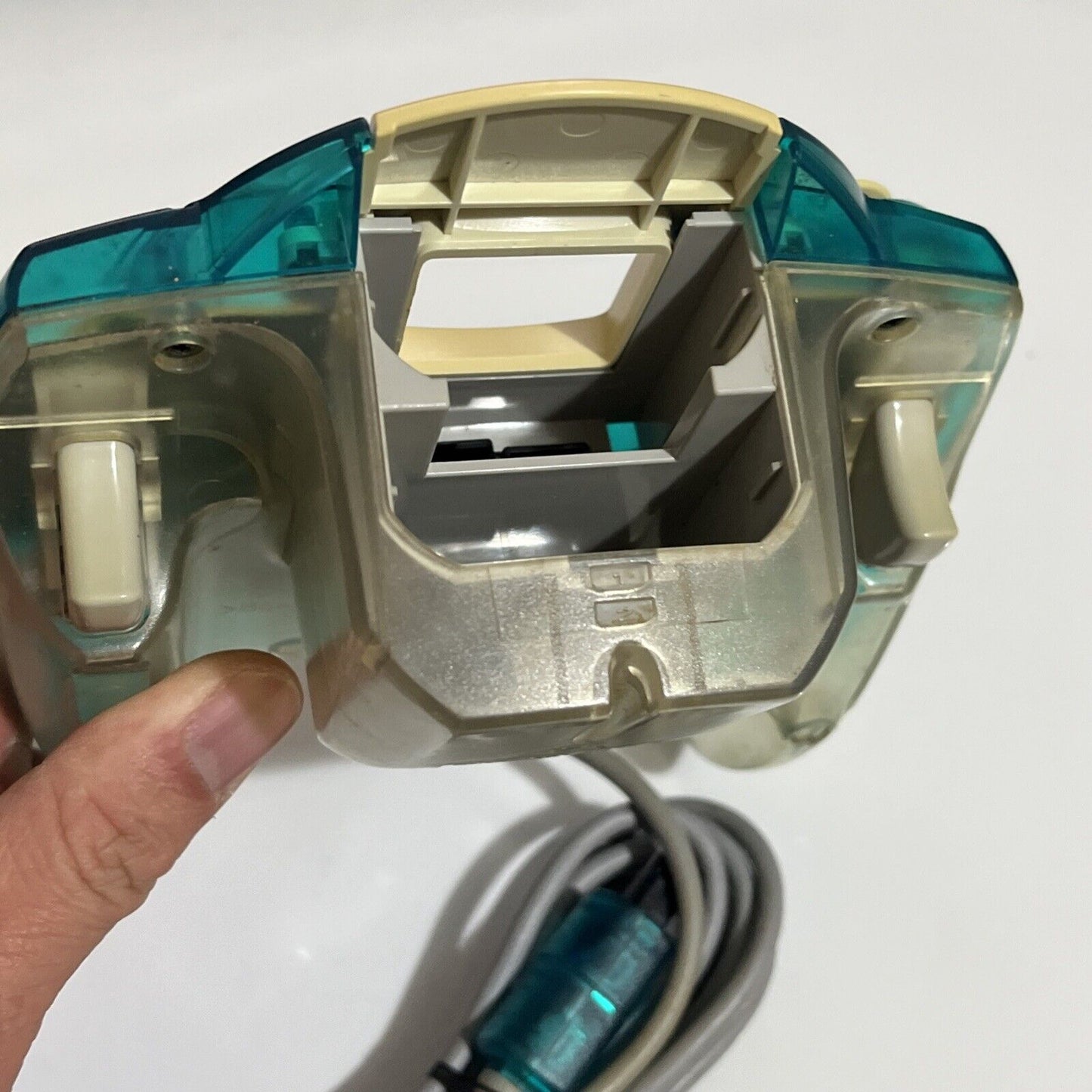 Official Genuine Sega Dreamcast Controller Aqua Transparent HKT-7700