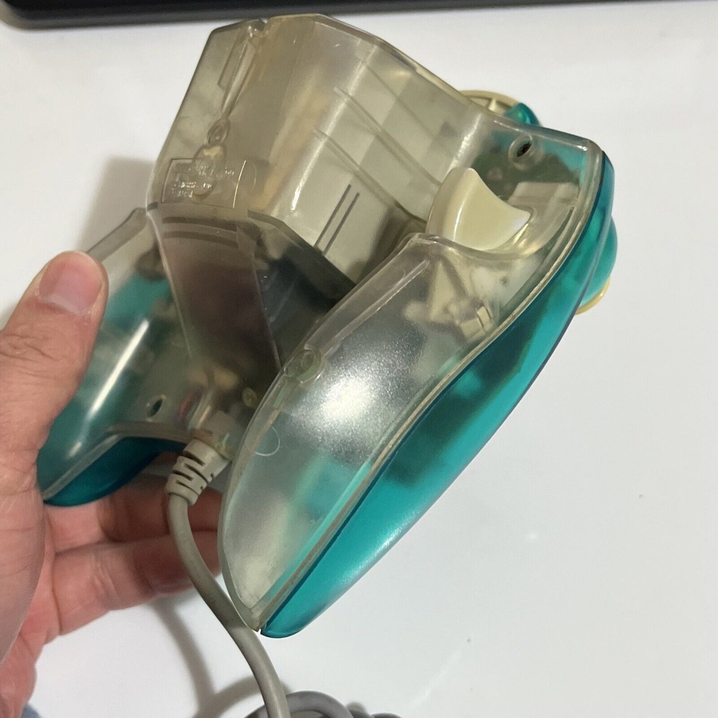 Official Genuine Sega Dreamcast Controller Aqua Transparent HKT-7700