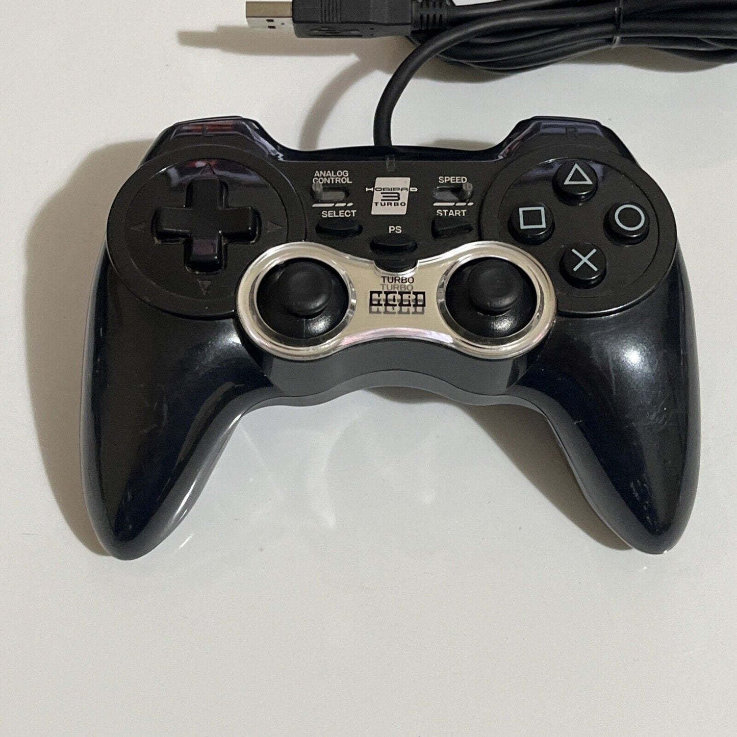 Hori Sony PS3 Horipad 3 Turbo PlayStation 3 PS3 Controller with Turbo Rapid Fire