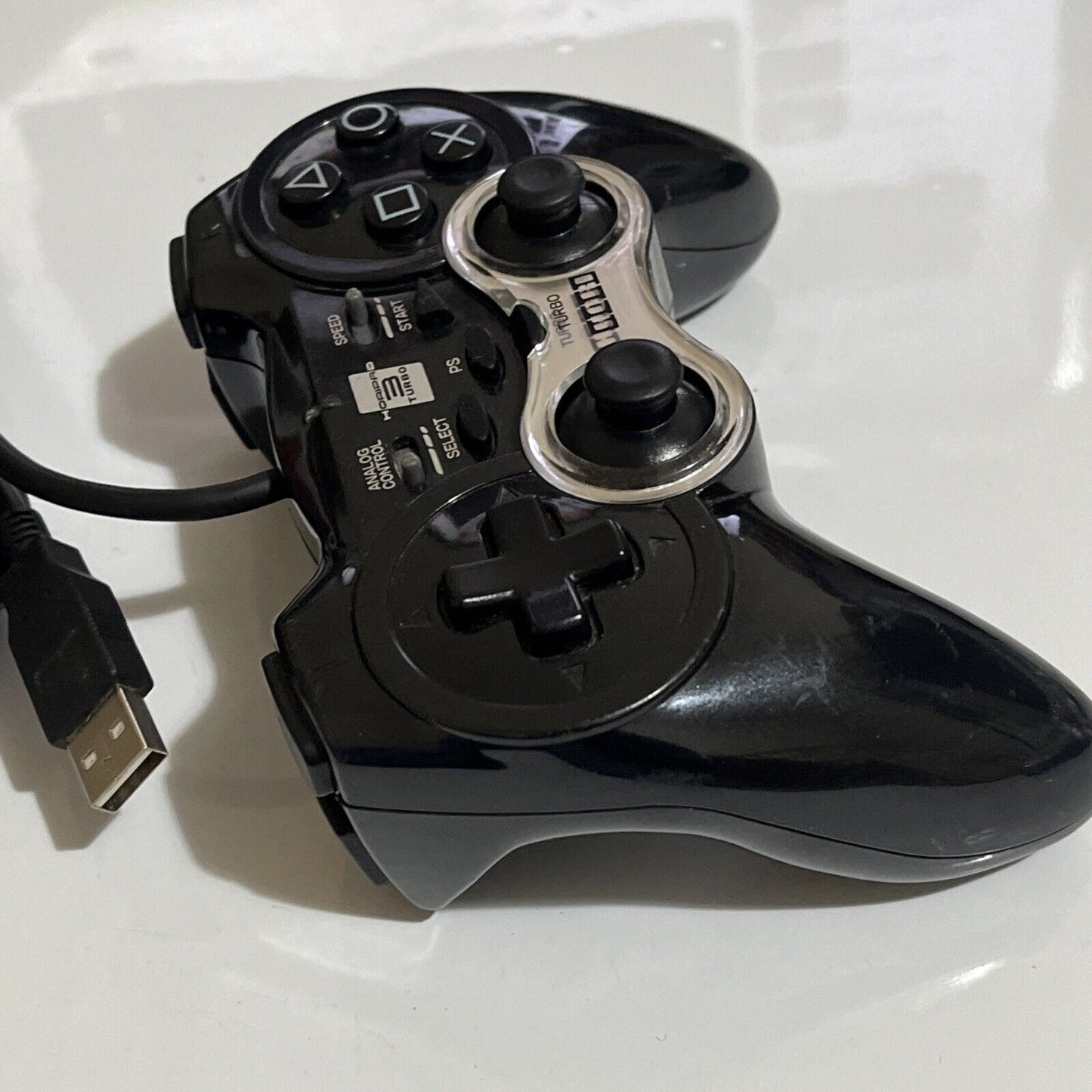 Hori Sony PS3 Horipad 3 Turbo PlayStation 3 PS3 Controller with Turbo Rapid Fire