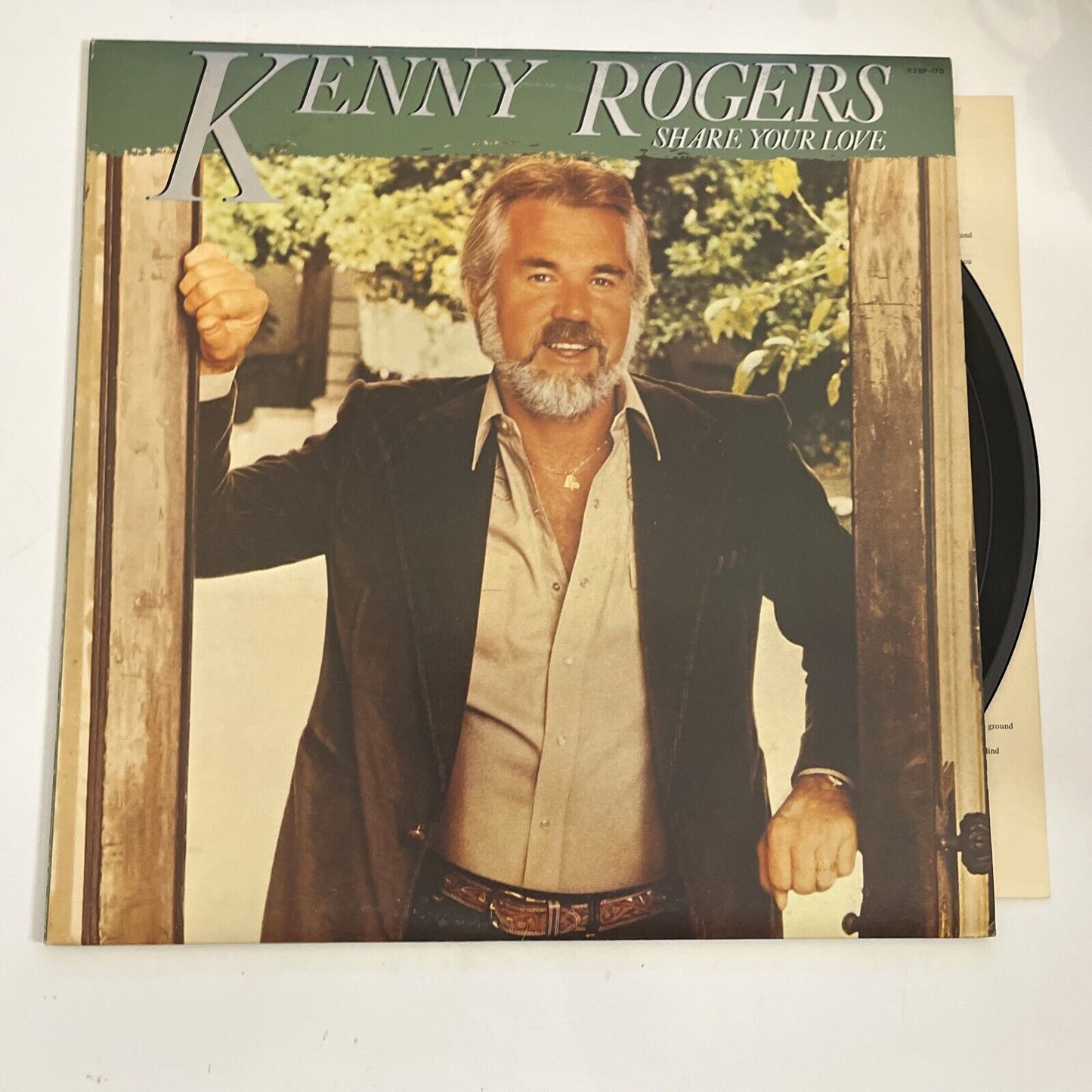 Kenny Rogers – Share Your Love 1981 LP Vinyl Record K28P-170