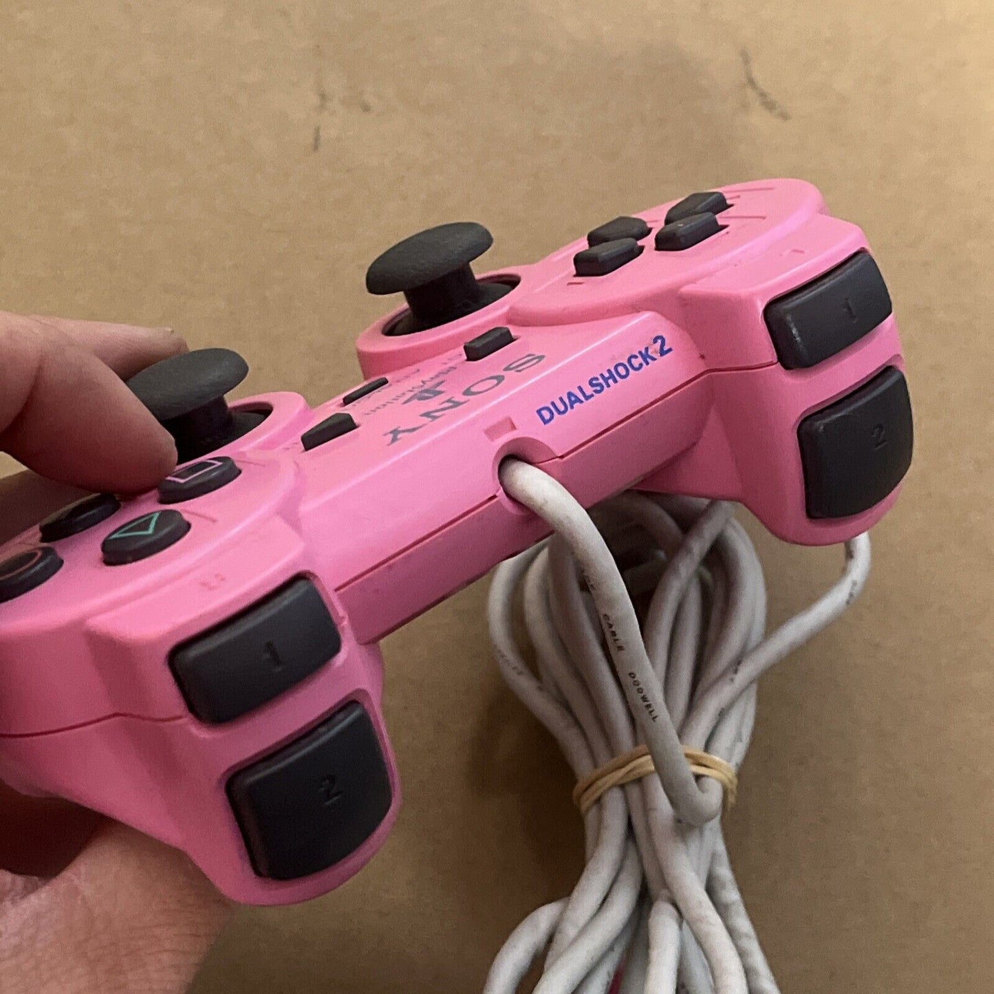 Genuine Official Sony PlayStation PS2 DualShock 2 Pink Controller