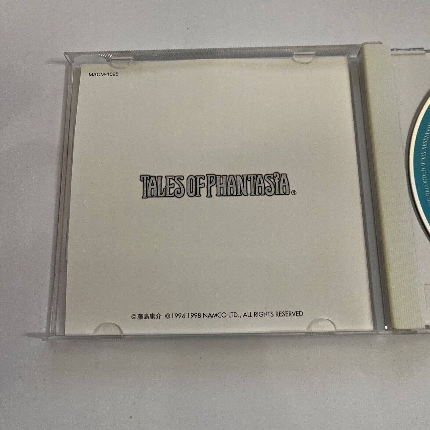 Tales of Phantasia Anthology 2 Rainy Day Blue (CD, 2000) Japanese Anime Drama