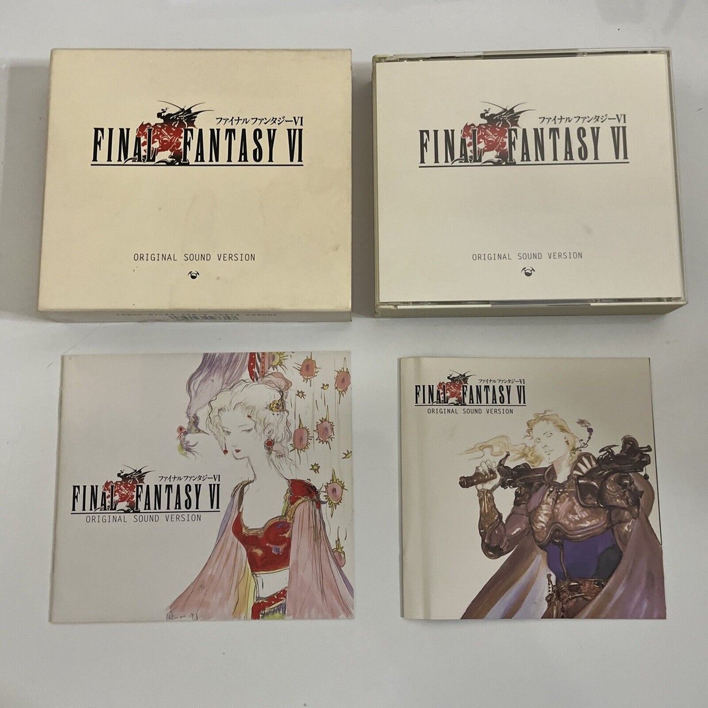 Final Fantasy VI by 3 CD Original Soundtrack Album (CD, 1994, 3-Disc Set) JAPAN