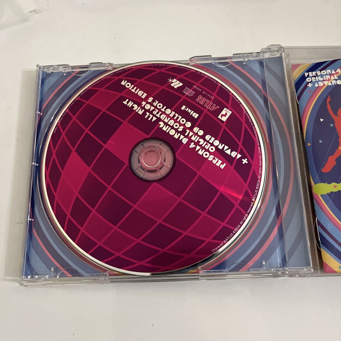 Persona 4 Dancing All Night Original Soundtrack + Advanced CD Collectors Edition