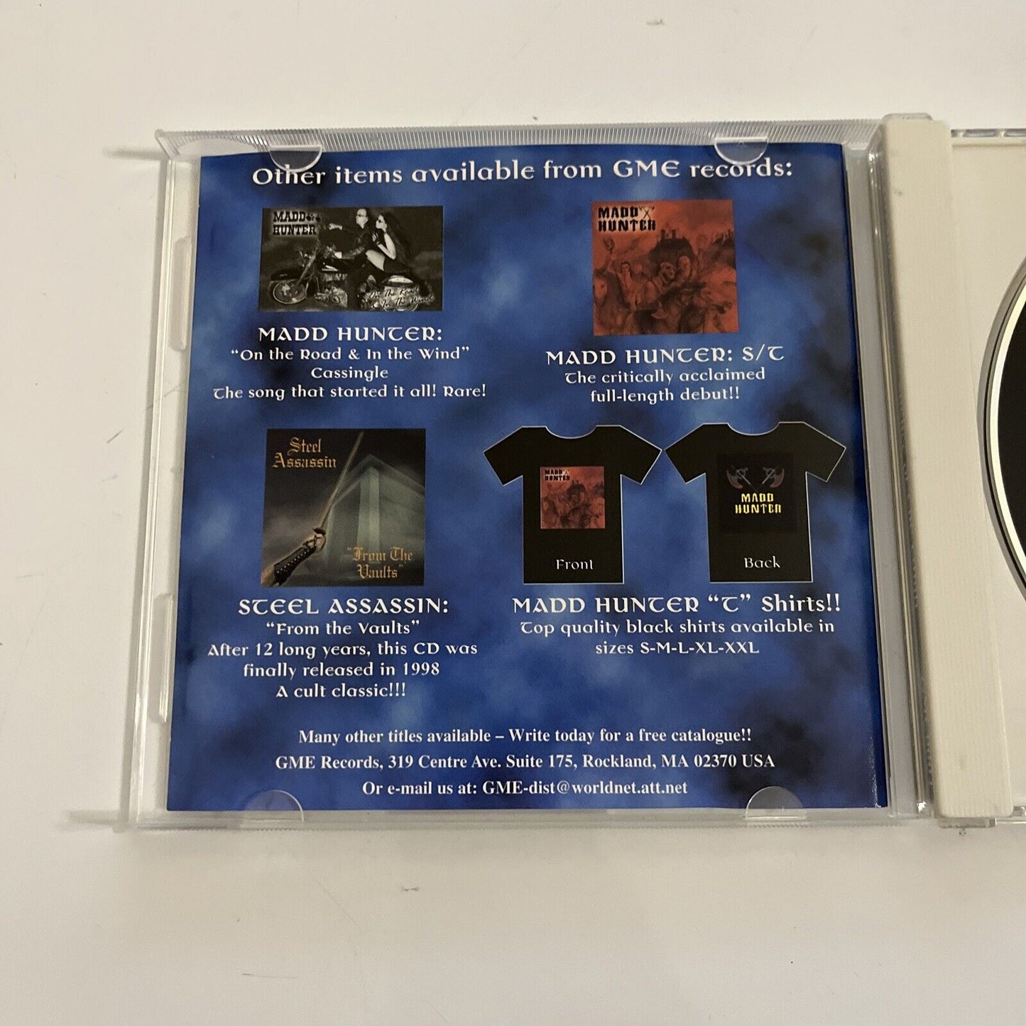 Madd Hunter – Silence Of The Lamb (CD, 1999) Heavy Metal GME Records GME0004