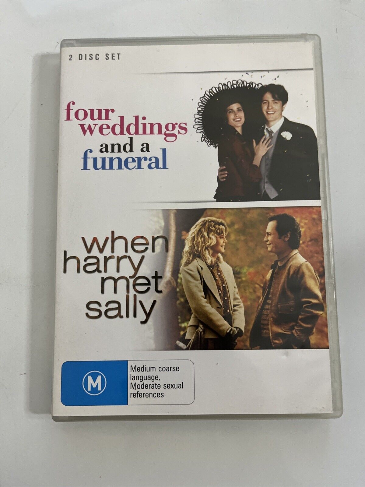 Four Weddings And A Funeral / When Harry Met Sally (DVD, 1994) Region 4