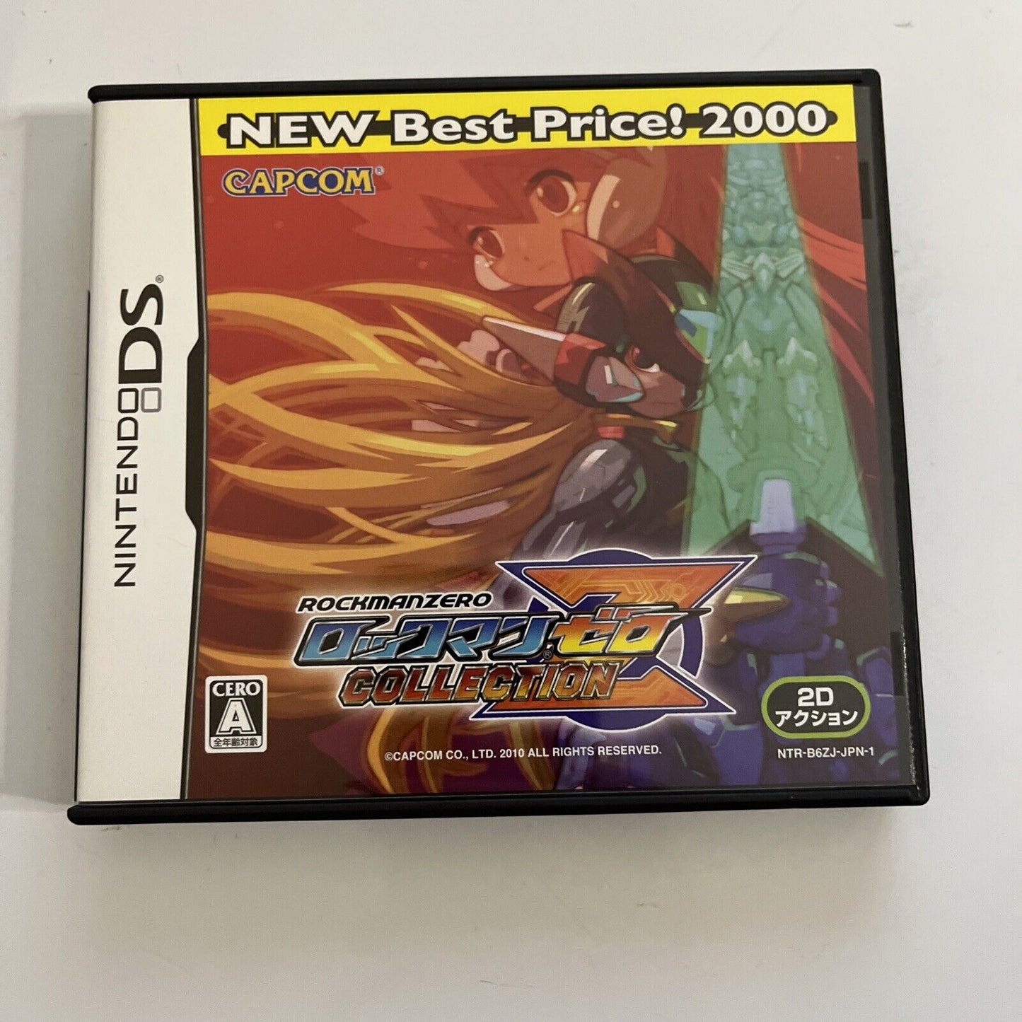 RockMan Zero Collection NDS Nintendo DS JAPAN 2011 Game Complete