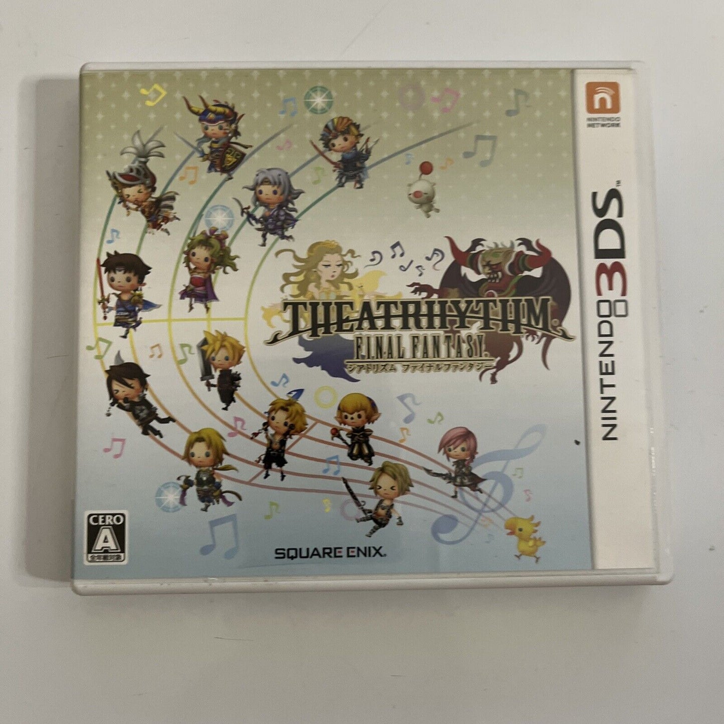 Theatrhythm: Final Fantasy 3DS Nintendo NTSC-J JAPAN 2012 Game Complete
