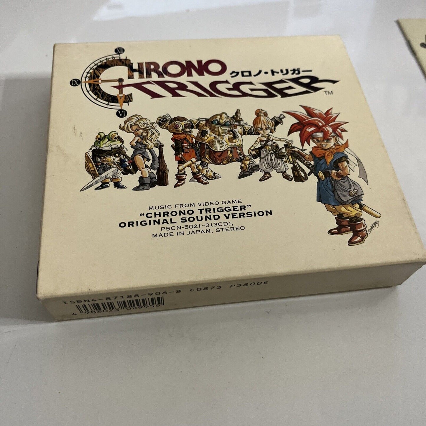 Chrono Trigger Original Sound Version (CD, 1995, 3-Disc) Game Soundtrack Japan