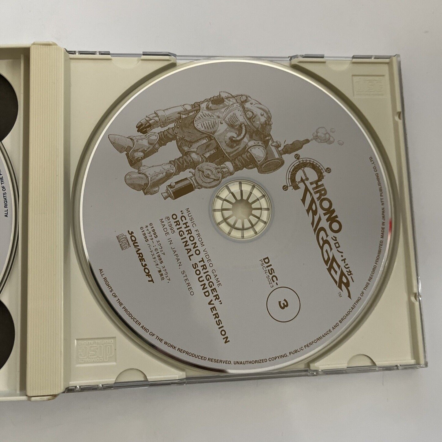 Chrono Trigger Original Sound Version (CD, 1995, 3-Disc) Game Soundtrack Japan