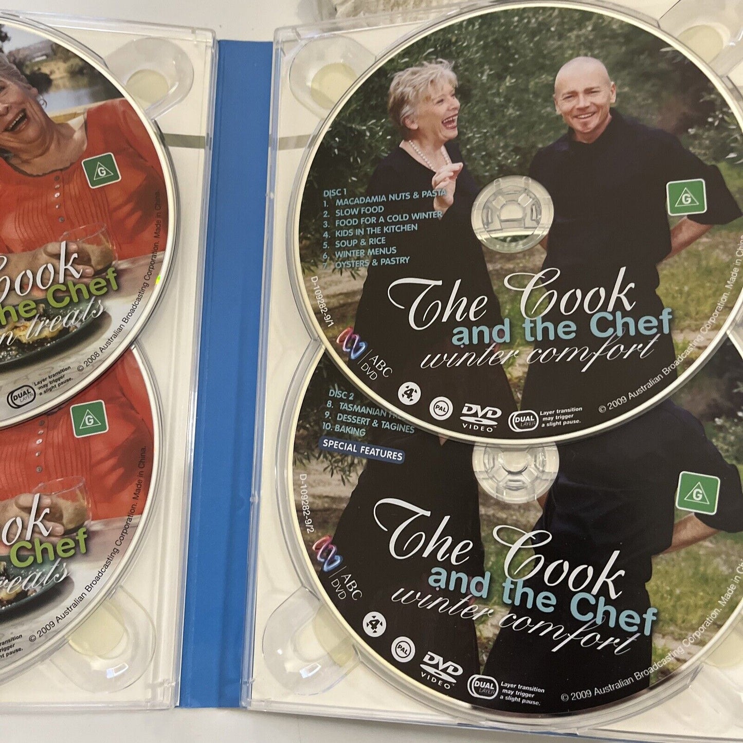 The Cook and the Chef : Series 2 Boxset (DVD, 2007) Maggie Beer Region 4