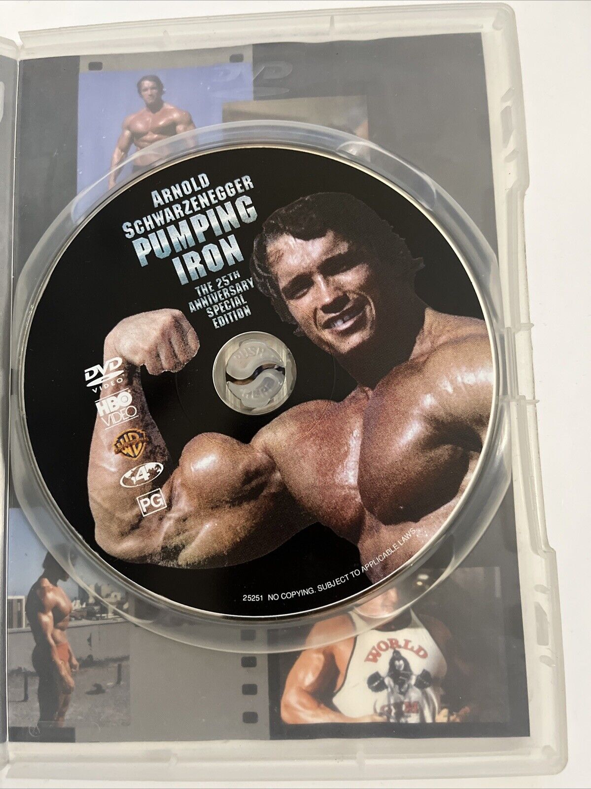 Pumping Iron 25th Anniversary Special Edition (DVD, 1977) Arnold Schwarzenegger